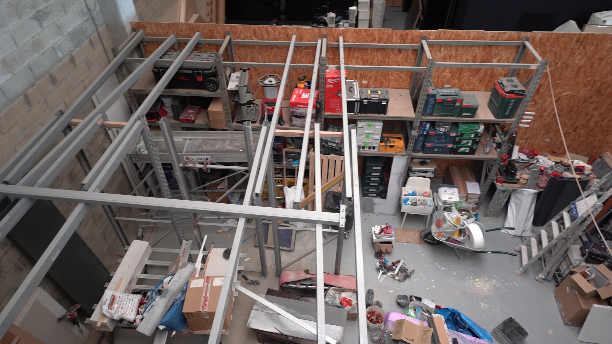 Espace de stockage aménagé